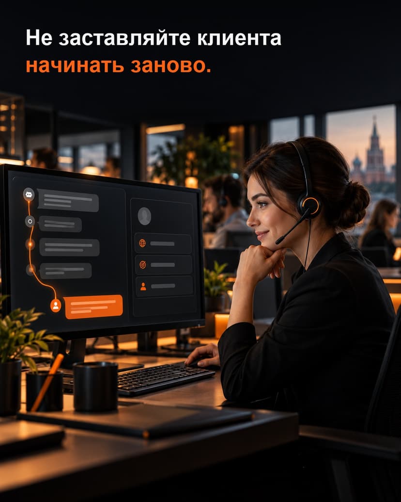 Как передать диалог от чат-бота человеку без потери контекста