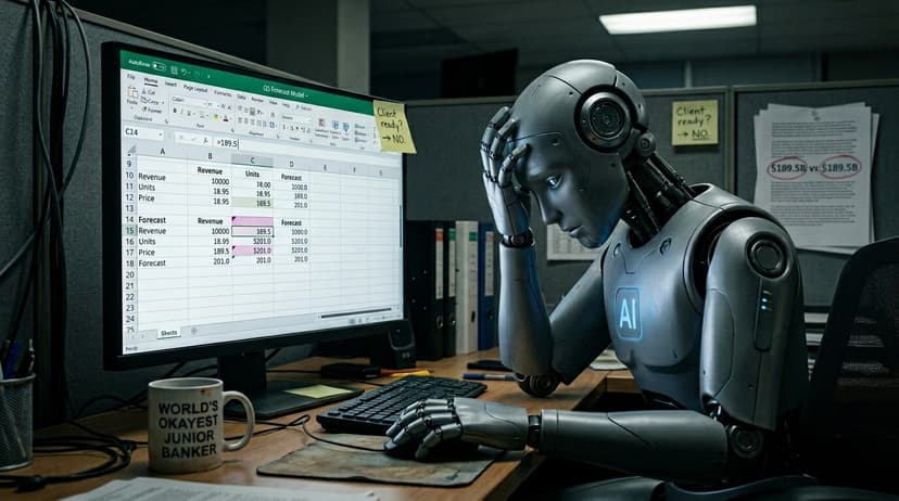Исследование: ИИ пока не способен заменить даже младшего аналитика в инвестбанкинге